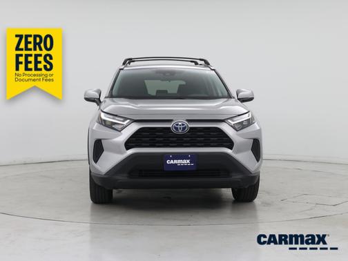 Silver 2024 Toyota RAV4 Hybrid XLE