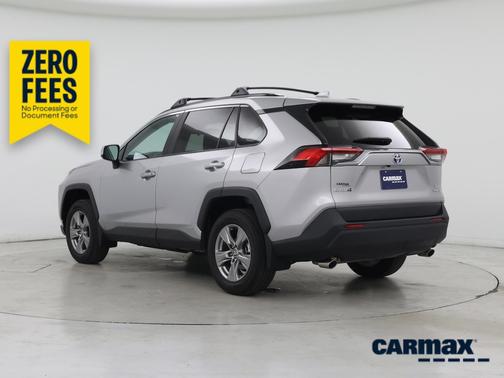 Silver 2024 Toyota RAV4 Hybrid XLE