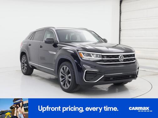 Black 2021 Volkswagen Atlas Cross Sport SEL R-Line