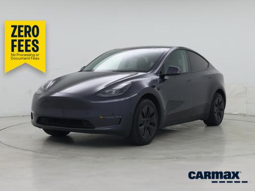 Gray 2025 Tesla Model Y Long Range