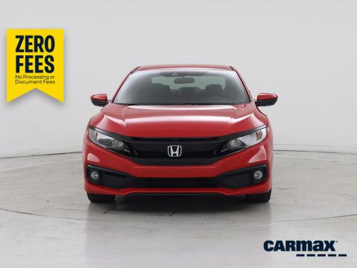 Red 2021 Honda Civic Sport