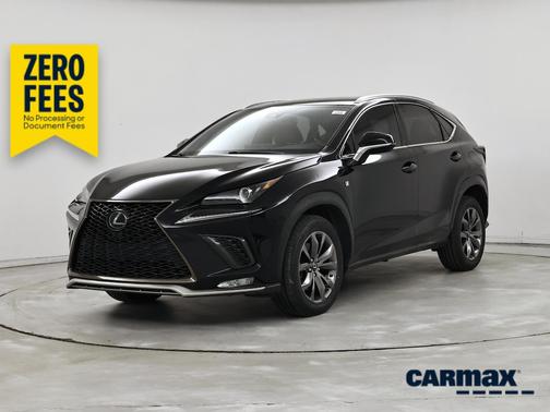 Black 2020 Lexus NX 300 F-Sport