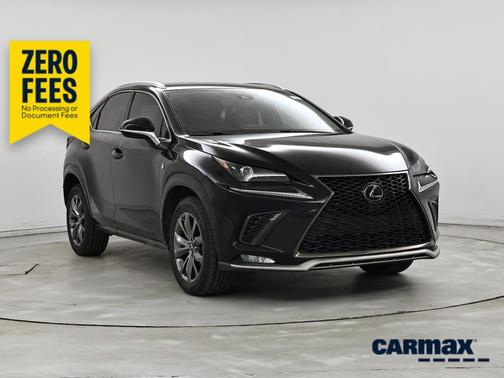 Black 2020 Lexus NX 300 F-Sport