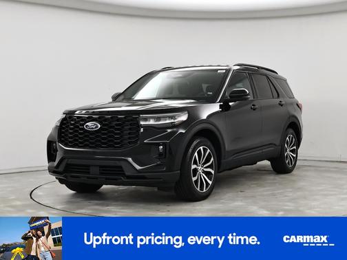 Black 2025 Ford Explorer ST-Line