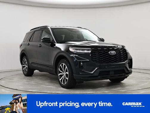 Black 2025 Ford Explorer ST-Line