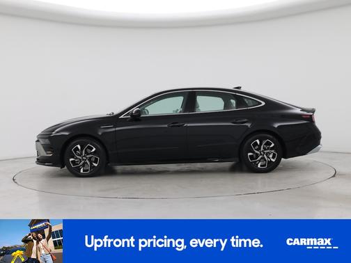 Black 2025 Hyundai SONATA SEL