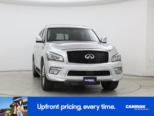 Silver 2017 INFINITI QX80 Signature