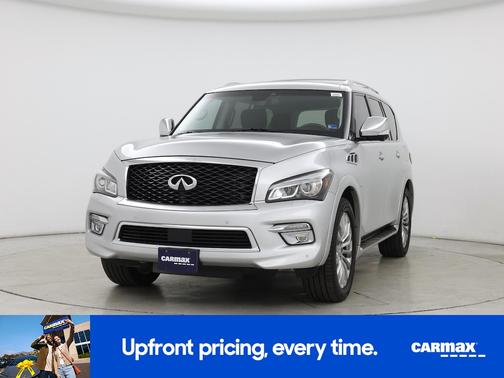 Silver 2017 INFINITI QX80 Signature