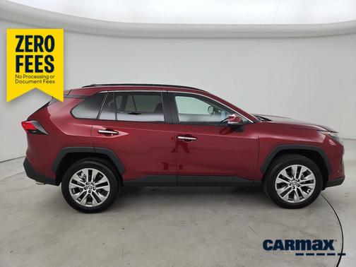 Red 2023 Toyota RAV4 Limited