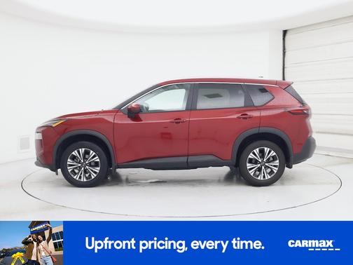 Red 2023 Nissan Rogue SV