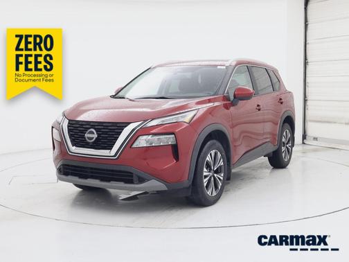 Red 2023 Nissan Rogue SV