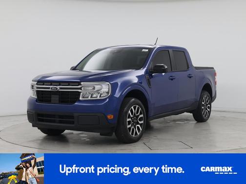 Blue 2024 Ford Maverick Lariat