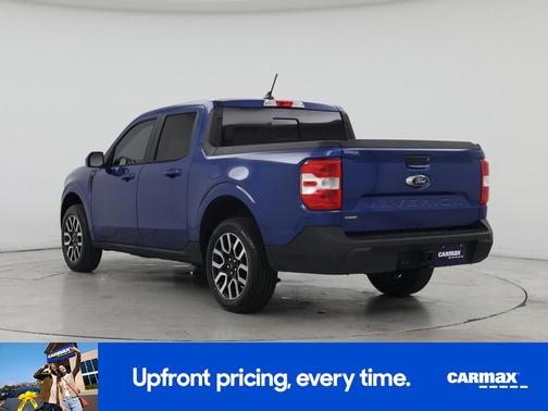 Blue 2024 Ford Maverick Lariat