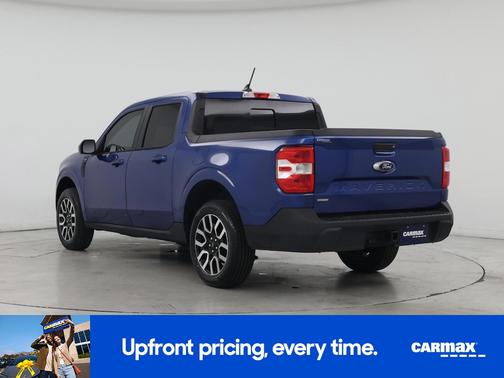 Blue 2024 Ford Maverick Lariat