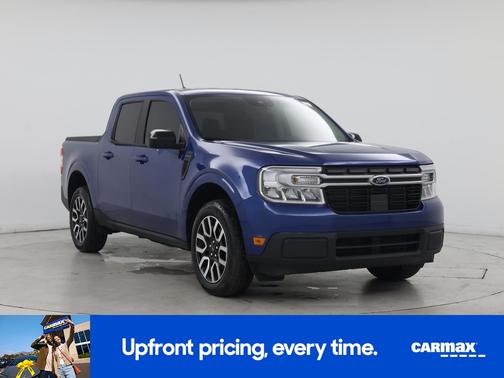 Blue 2024 Ford Maverick Lariat