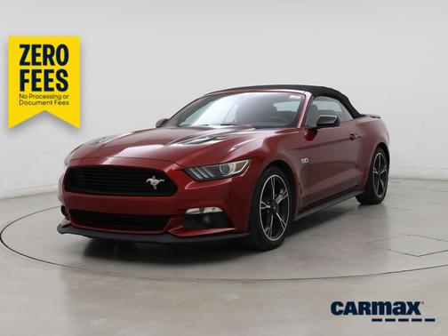 Red 2017 Ford Mustang GT Premium