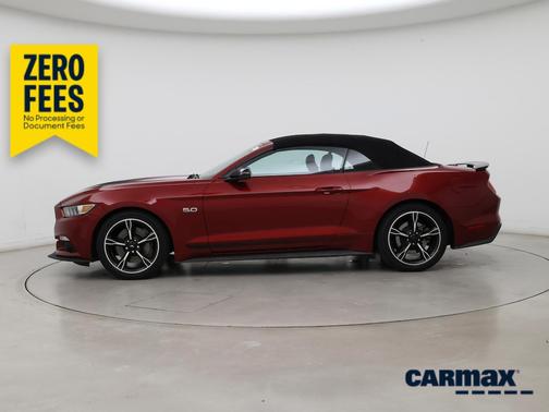 Red 2017 Ford Mustang GT Premium
