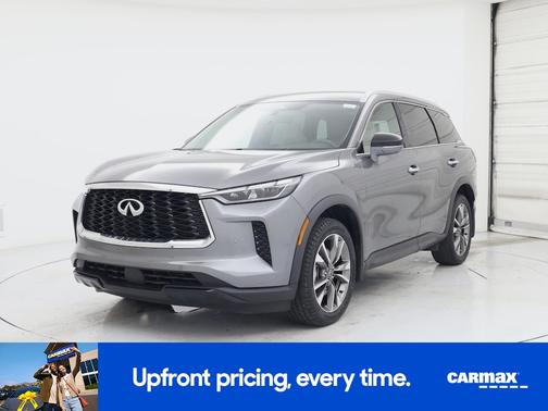 Gray 2023 INFINITI QX60 Luxe