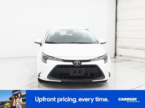 White 2022 Toyota Corolla LE