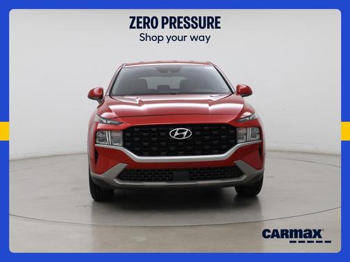 Red 2021 Hyundai SANTA FE SE