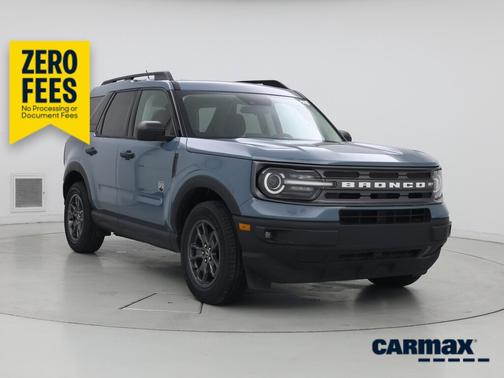 Blue 2022 Ford Bronco Sport Big Bend