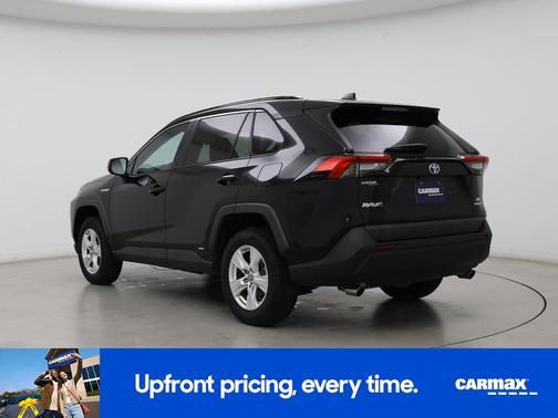 Black 2021 Toyota RAV4 Hybrid LE