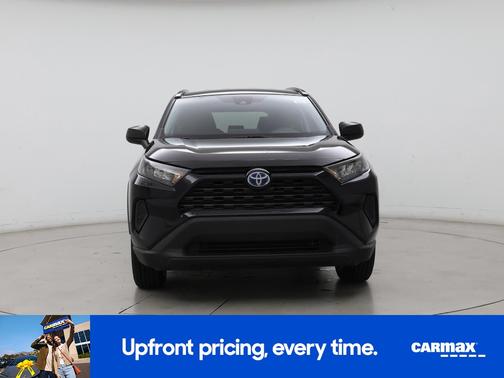 Black 2021 Toyota RAV4 Hybrid LE