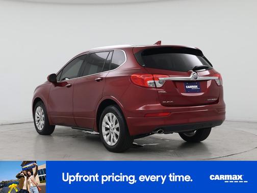 Red 2017 Buick Envision Essence