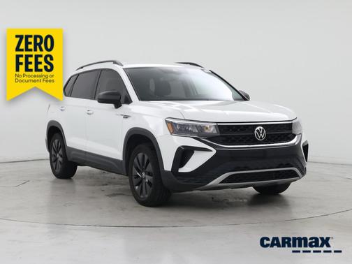 White 2022 Volkswagen Taos S