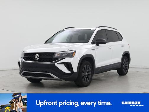 White 2022 Volkswagen Taos S