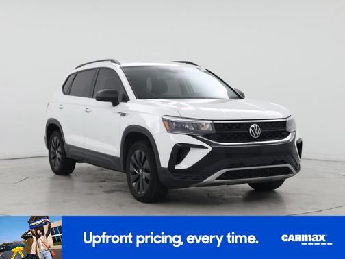 White 2022 Volkswagen Taos S