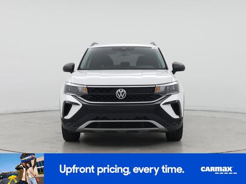 White 2022 Volkswagen Taos S