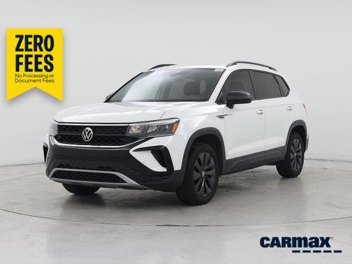 White 2022 Volkswagen Taos S