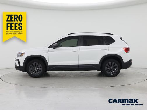 White 2022 Volkswagen Taos S