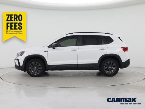 White 2022 Volkswagen Taos S