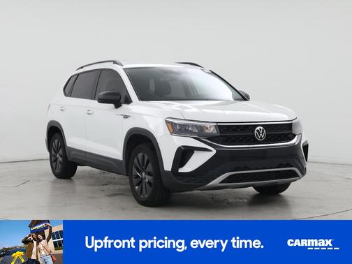 White 2022 Volkswagen Taos S