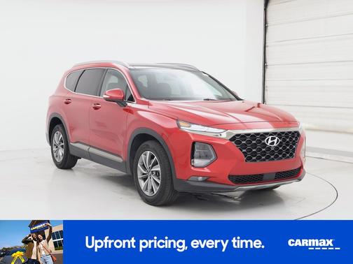 Red 2020 Hyundai SANTA FE Limited