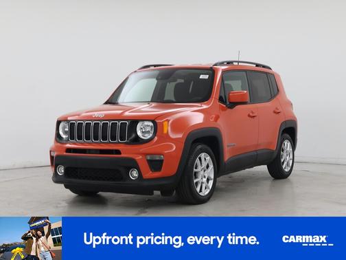 Orange 2021 Jeep Renegade Latitude