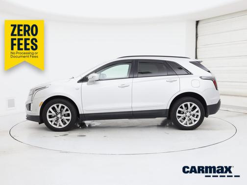 Silver 2020 Cadillac XT5 Sport