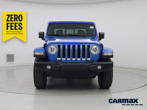 Blue 2022 Jeep Gladiator Overland