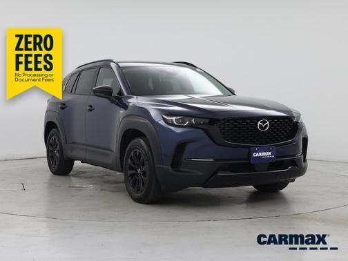 Blue 2025 Mazda CX-50 Hybrid Premium