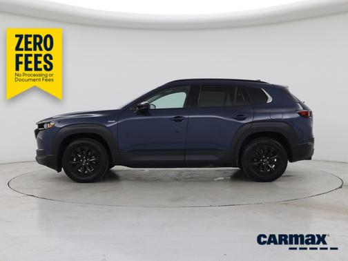 Blue 2025 Mazda CX-50 Hybrid Premium