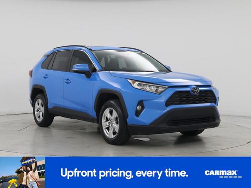 Blue 2019 Toyota RAV4 XLE