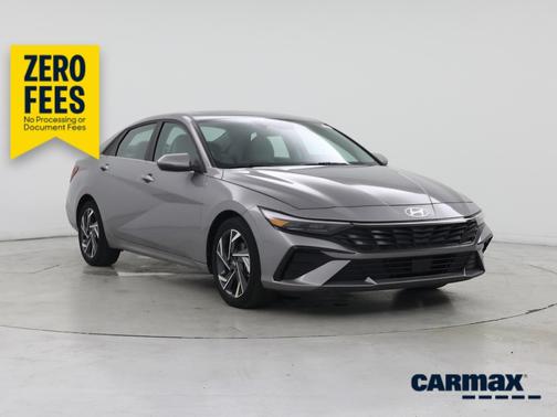 Gray 2025 Hyundai ELANTRA Limited