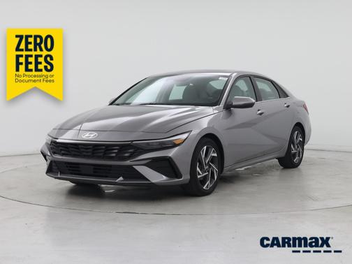 Gray 2025 Hyundai ELANTRA Limited