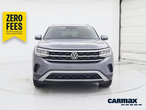 Gray 2022 Volkswagen Atlas Cross Sport SE w/Tech
