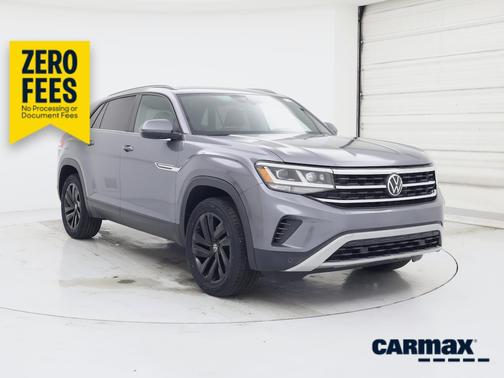 Gray 2022 Volkswagen Atlas Cross Sport SE w/Tech