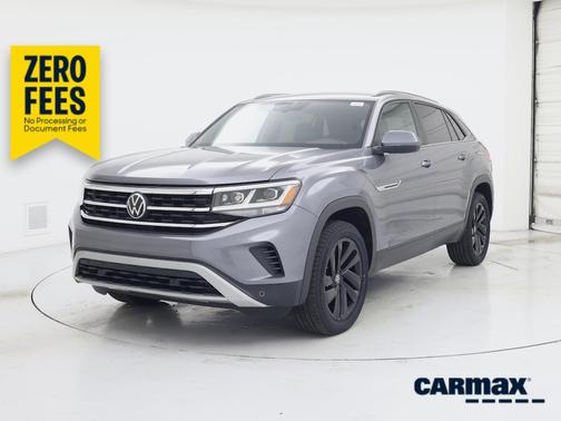 Gray 2022 Volkswagen Atlas Cross Sport SE w/Tech