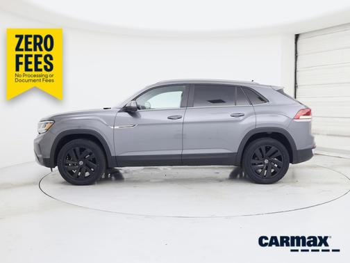 Gray 2022 Volkswagen Atlas Cross Sport SE w/Tech