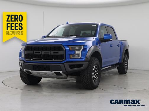 Blue 2019 Ford F-150 Raptor